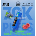 ATVS 70K Puffs โหมด DTL/MTL vape ขายส่ง